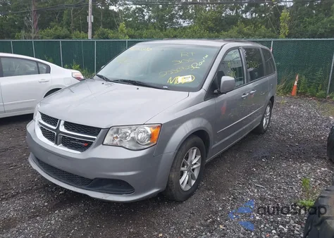 2016 Dodge Grand Caravan Sxt из США, поврежденный, VIN 2C4RDGCG6GR311767